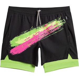 <b>Back</b> Pocket Plain Breathable High Quality Fitness Running Quick Drying Men Shorts made by Dress Sports - Product Image 1