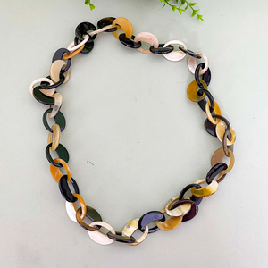 Conçu sur mesure bohème organique corne de buffle collier entièrement fait à la main corne de boeuf Agate femmes anniversaire cadeau magnésie artisanat - Product Image 1