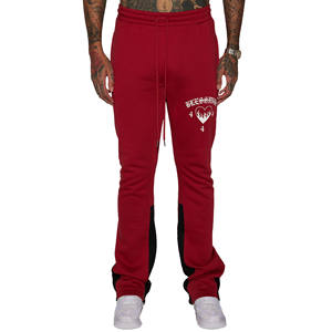 Pantalones Deportivos para Hombre, Gruesos, 100% Algodón, Pantalones de Chándal Acampanados, Estilo Jogger, Pantalones Deportivos Acampanados, Pantalones Deportivos Altos, Pantalones para Hombre - Product Image 2