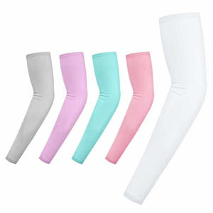 Protection solaire UV Compression de refroidissement Manchon de bras de sport Cyclisme Pêche Sublimation Manchons de bras vierges - Product Image 4