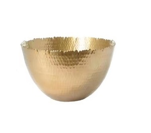 Cuenco clásico de Metal dorado para servir frutas para el hogar, cuenco de frutas decorativo, cuenco de servidor de frutas de Metal de diseño clásico al mejor precio - Product Image 5