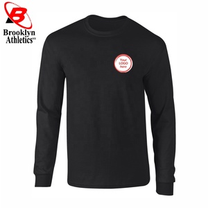 Sweat-shirt à col rond EcoSmart pour hommes, molleton en mélange de coton pour l'hiver, motif brodé et solide, fourniture en gros - Product Image 6