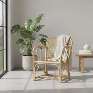 Meubles en rotin modernes et écologiques, tonalité durable et neutre pour les repas en plein air, les hôtels et le salon. - Product Image 4