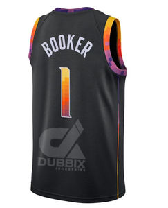 Maillot de basket-ball Phoenix 2024-25, haute qualité, 100% polyester, ensemble avec logo brodé personnalisé, uniforme d'équipe d'hiver - Product Image 1