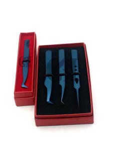 แหนบต่อขนตาเพิ่มวอลลุ่มสแตนเลสพลาสม่า45องศาอุปกรณ์เสริมความงาม - Product Image 6