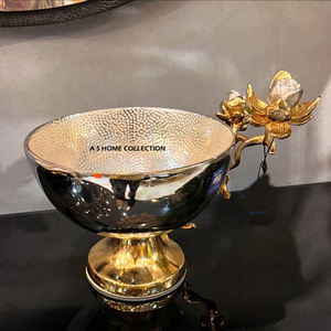 Centro de mesa de aspecto elegante, chip de frutas y verduras y cuenco de inmersión diseñado para ocasiones de comedor formales e informales - Product Image 5