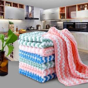 Juego de Paños de Cocina Mucit Home de 3 Piezas, Microfibra Suave Texturizada, 30*30 cm, Resistentes a las Manchas, Sin Olor - Product Image 1