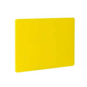 Tabla de Cortar Certificada HACCP GN 1/2 Amarilla 325x265mm HENDI - Product Image 1