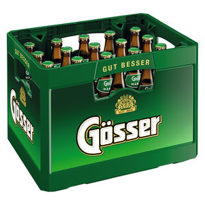 Original Gosser Lager <b>Beer</b> - Imported Austrian <b>Beer</b> - 330ml / 500ml - Bulk Distributor Price - Product Image 1
