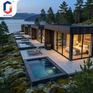 Prefab Fiberglass Coastal Resort Swimming <b>Pool</b> Full Accessories Plug And Play Design Wholesale Container <b>Pool</b> - Product Image 3