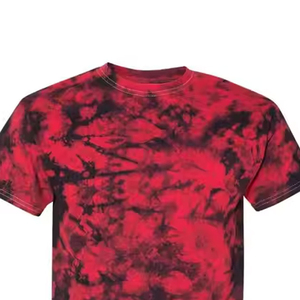 T-shirts tie-dye pour hommes de haute qualité respirants à manches courtes pour l'été, vêtements décontractés pour hommes, prix de gros 2026 - Product Image 4
