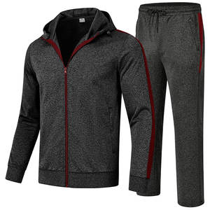 Chándal de lana de algodón 100% pesado informal de invierno de proveedor OEM personalizado conjunto de Sudadera con capucha para hombre 450 GSM Kangaroo Pocket Low MOQ - Product Image 6