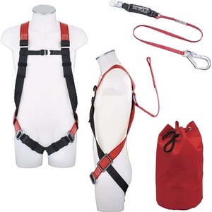 Ensemble de protection contre les chutes pour échafaudages EN 363 3 pièces Équipement d'escalade MAS - Product Image 1