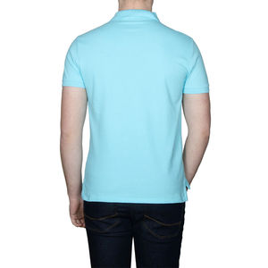 Vente en gros 100% coton grande taille T-Shirt de sport décontracté ample à manches courtes 3D brodé à carreaux respirant T-Shirt personnalisé pour hommes - Product Image 3