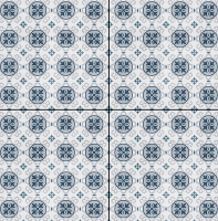 Série marocaine de taille de 600x600mm avec Surface mate, carreaux de mur et de sol émaillés en céramique, elle peut être utilisée pour les bars à domicile