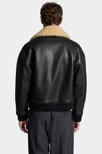 Veste en cuir en toile vintage chic pour hommes et femmes à capuche coupe-vent et respirante - Product Image 5