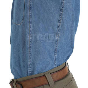 Camisa Vaquera de Algodón 100% Transpirable con Acabado Limpio y Forma Refinada, con un Atractivo Moderno, Comodidad Equilibrada y Ecológica - Product Image 3