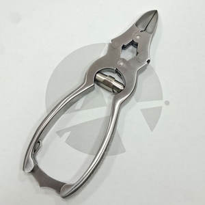 Coupe-ongles à double action pour ongles épais, en acier inoxydable, outil de pédicure - Product Image 1