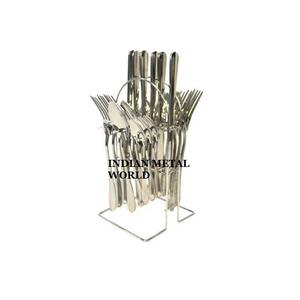 Meilleur design de porte-couverts rond en acier inoxydable avec prix d'usine porte-couverts porte-ustensiles de cuisine fourchette cuillère couteaux - Product Image 2