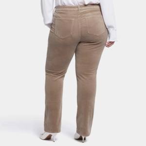 กางเกงขายาวลำลองทรงขากว้างสำหรับผู้หญิงไซส์ใหญ่ ผลิตจากผ้าโพลีเอสเตอร์/คอตตอน ระบายอากาศได้ดี สไตล์สตรีทแฟชั่น เป็นมิตรต่อสิ่งแวดล้อม - Product Image 5