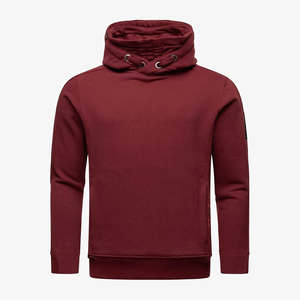 Logo personnalisé de haute qualité 500 GSM épais coton polaire lourd vêtements de rue pull lourd sweats à capuche surdimensionnés hommes - Product Image 1