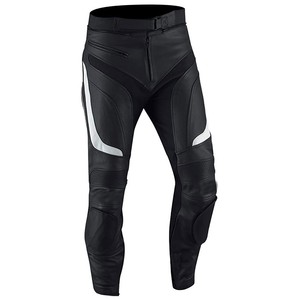 Meilleures ventes Pantalon en cuir de moto de course imperméable en cuir véritable Pantalon en cuir de motard de sécurité - Product Image 6