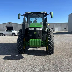 2024 Johnn Deere 7R 210 Mini Tractor 4WD/2WD Rueda de motor diésel 120HP utilizada para industrias agrícolas con núcleo de bomba de caja de cambios - Product Image 1