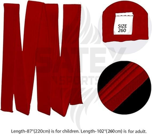 Ceintures de karaté personnalisées pour les arts martiaux - Haute qualité, prix bas, matière polyester/coton, durable et à séchage rapide - Product Image 3