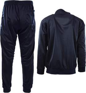Survêtement personnalisé nouveauté survêtement football hommes survêtements Logo polaire Zip plaine Jogging hommes survêtement hommes à capuche - Product Image 3