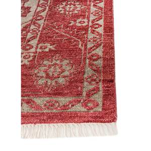 Savana Large Area Wool Rugs <b>Red</b> Orange Hand Knotted Medallion Pattern 9x12 Rectangle Kilim for Home Hallway Use-Model SKWL-570 - Product Image 4