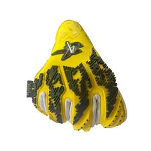 Gants de gardien de but en cuir de qualité supérieure personnalisables coupe personnalisée poignée en latex de football en gros - Product Image 5