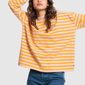 Fabricante Pakistaní, Venta al por Mayor, Camiseta de Manga Larga con Estampado Completo Personalizado para Mujer, Todas las Temporadas, Ropa Deportiva Urbana, 100% Algodón - Product Image 5