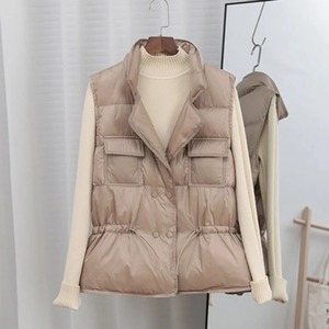 2024 mujer cortavientos abajo abrigo invierno abajo chaleco mujer corto sin mangas chaleco Chaqueta ligera - Product Image 6