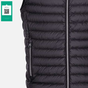 Chaqueta acolchada sin mangas para hombre profesional Cuello alto personalizado Esencial de invierno a un precio - Product Image 3