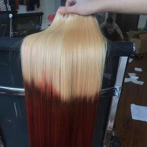 100% Virgin Raw Bone Straight <b>Hair</b> Vietnamese Human <b>Hair</b> <b>Extensions</b> Bonestraight Vietnamese <b>Hair</b> <b>Wigs</b> Highlight Color - Product Image 3