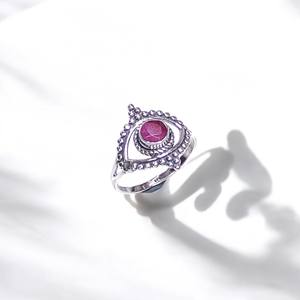 925 Sterling Silver Amethyst & <b>Rose</b> <b>Quartz</b> Multi Gemstone <b>Rings</b> Bezel Setting Unique Silver <b>Rings</b> Wholesale Price Fine Jewelry - Product Image 4