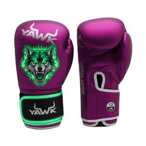มีหลายสีให้เลือก ถุงมือหนังสำหรับชกมวย ถุงมือฝึกซ้อมมวยระดับมืออาชีพ สำหรับใช้ในกีฬา ถุงมือชกมวยสำหรับผู้ชาย - Product Image 1