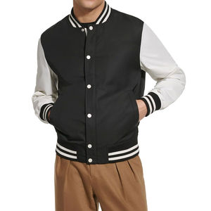 Veste de maillot de baseball personnalisée de haute qualité pour hommes Taille jeunesse avec maillot empilé CollegeBaseballjacket pour hommes Expédition DDP - Product Image 2