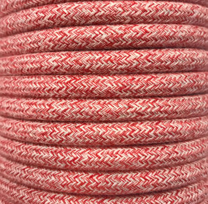 Striscia decorativa in tessuto da 5 metri, cavo decorativo rosso (CIR62BA05) - Product Image 1