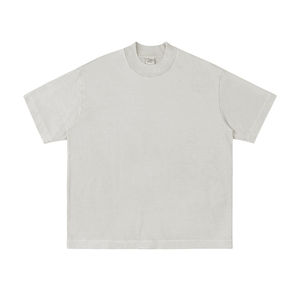 Vêtements vintage d'été sur mesure T-shirt de grande taille pour hommes T-shirt Stone Wash pour hommes - Product Image 5