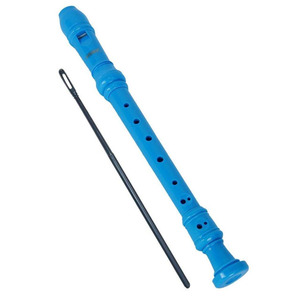 Flauta Flautín Azul Midex FL-8BL para Niños Principiantes, Instrumento Musical de Viento Educativo para el Aprendizaje Musical Escolar - Product Image 3