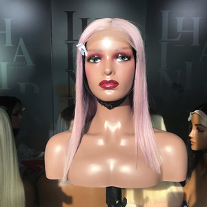 LINU Lilac Virgin Vietnamese Hair Lace Front <b>Wig</b> Double Drawn 250% Density HD Transparent for Lace Base <b>Long</b> Length 300gr All - Product Image 4