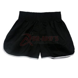 MMA <b>Men's</b> <b>Red</b> Muay Thai Boxing Shorts Comfortable Breathable Fitness Stretch Martial Arts Fighting Trunks for Adults - Product Image 6