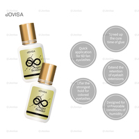 Adhesivo para Extensiones de Pestañas Lash Super Bonder Sin Cianoacrilato, Sellador de Curado Rápido, Larga Duración, Baja Irritación, Marca Privada