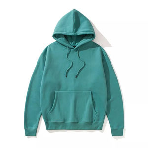 Dikson Sports Sudadera con capucha y cremallera de alta calidad 2025, estilo holgado y extragrande, de felpa francesa de 500 g/m², 100% algodón, para hombre - Product Image 1