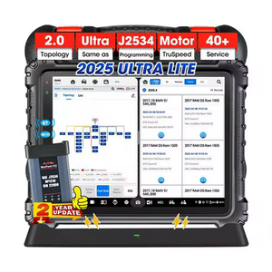 เครื่องทดสอบแบตเตอรี่ Ultra Lite สีแดง รับประกัน 12 เดือน หน้าจอ LCD 12V มอเตอร์ TruSpeed Topology 2.0 40+ ยี่ห้อรถยนต์ทุกยี่ห้อ รุ่นทุกแบบ - Product Image 1