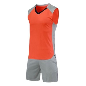 ชุดเสื้อวอลเลย์บอลโพลีเอสเตอร์100% ตามสั่งสำหรับผู้ชายชุดกางเกงขาสั้นพิมพ์ซับลิเมชันแบบมืออาชีพ - Product Image 6