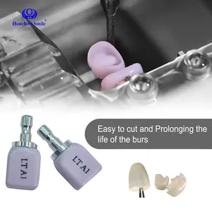 ديسيليكات الليثيوم HT LT C14 بلوك، بلوك سيراميك مضغوط، قرص سيراميك CAD/CAM، بلوك سيراميك للأسنان - Product Image 5