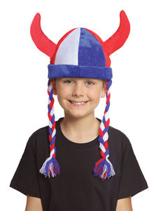 חם למכור ויקינג כובע סדרת פרוותי כחול כובע קסדה למבוגרים ליל כל הקדושים תלבושות אבזר - Product Image 5