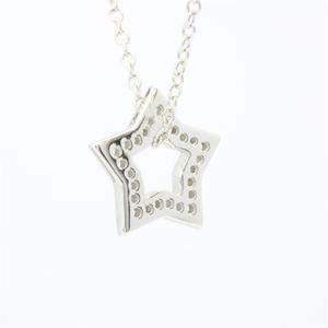 Custom Made S925 <b>Sterling</b> <b>Silver</b> Cute Star Pendant <b>Necklace</b> High Quality Custom Jewelry Manufacturers - Product Image 4